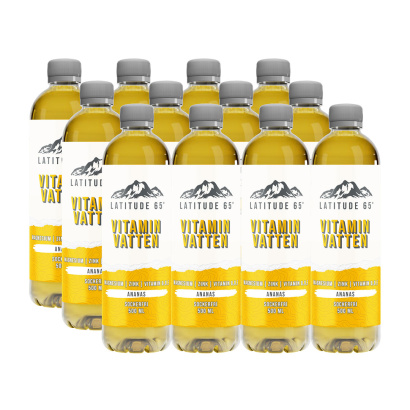12 x Latitude 65 500 ml Vitaminvatten 12 x Latitude 65 500 ml Vitaminvatten