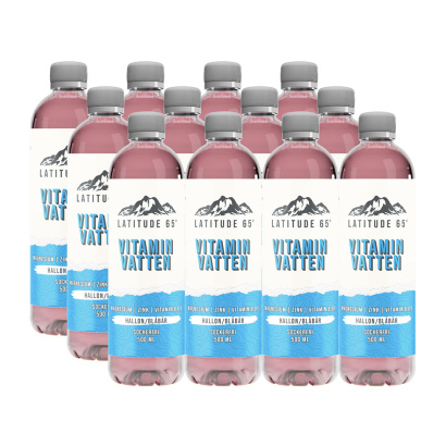 12 x Latitude 65 500 ml Vitaminvatten 12 x Latitude 65 500 ml Vitaminvatten