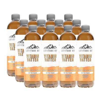 12 x Latitude 65 500 ml Vitaminvatten 12 x Latitude 65 500 ml Vitaminvatten