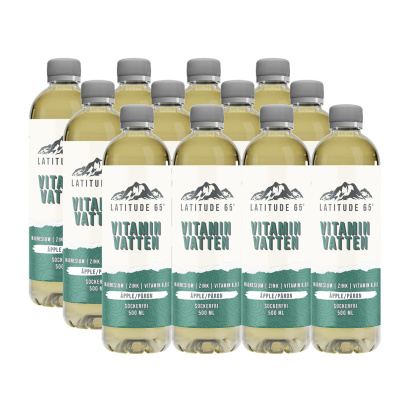 12 x Latitude 65 500 ml Vitaminvatten 12 x Latitude 65 500 ml Vitaminvatten