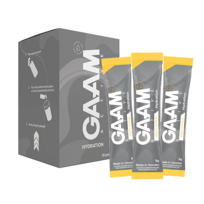 30 x GAAM Active Hydration 8 g Elektrolyter