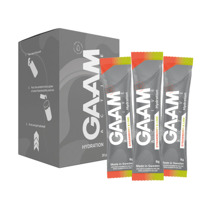 60 x GAAM Active Hydration 8 g Elektrolyter