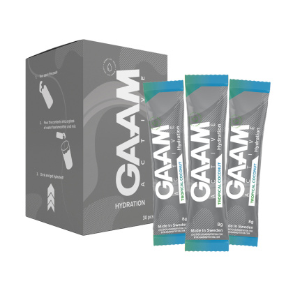 60 x GAAM Active Hydration 8 g Elektrolyter