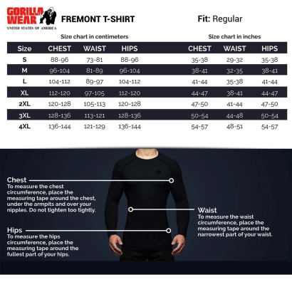 Gorilla Wear Fremont T-Shirt Black Gorilla Wear Fremont T-Shirt Black