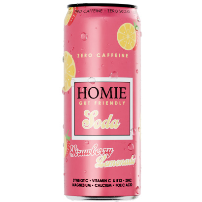 24 x Homie Soda Synbiotic 330 ml Mixflak