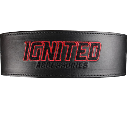 Ignited Premium Lever Belt Black