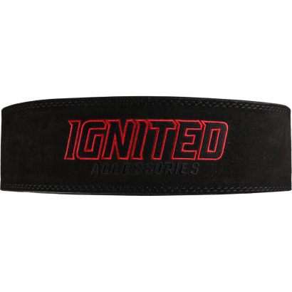 Ignited Adjustable Lever Belt Black