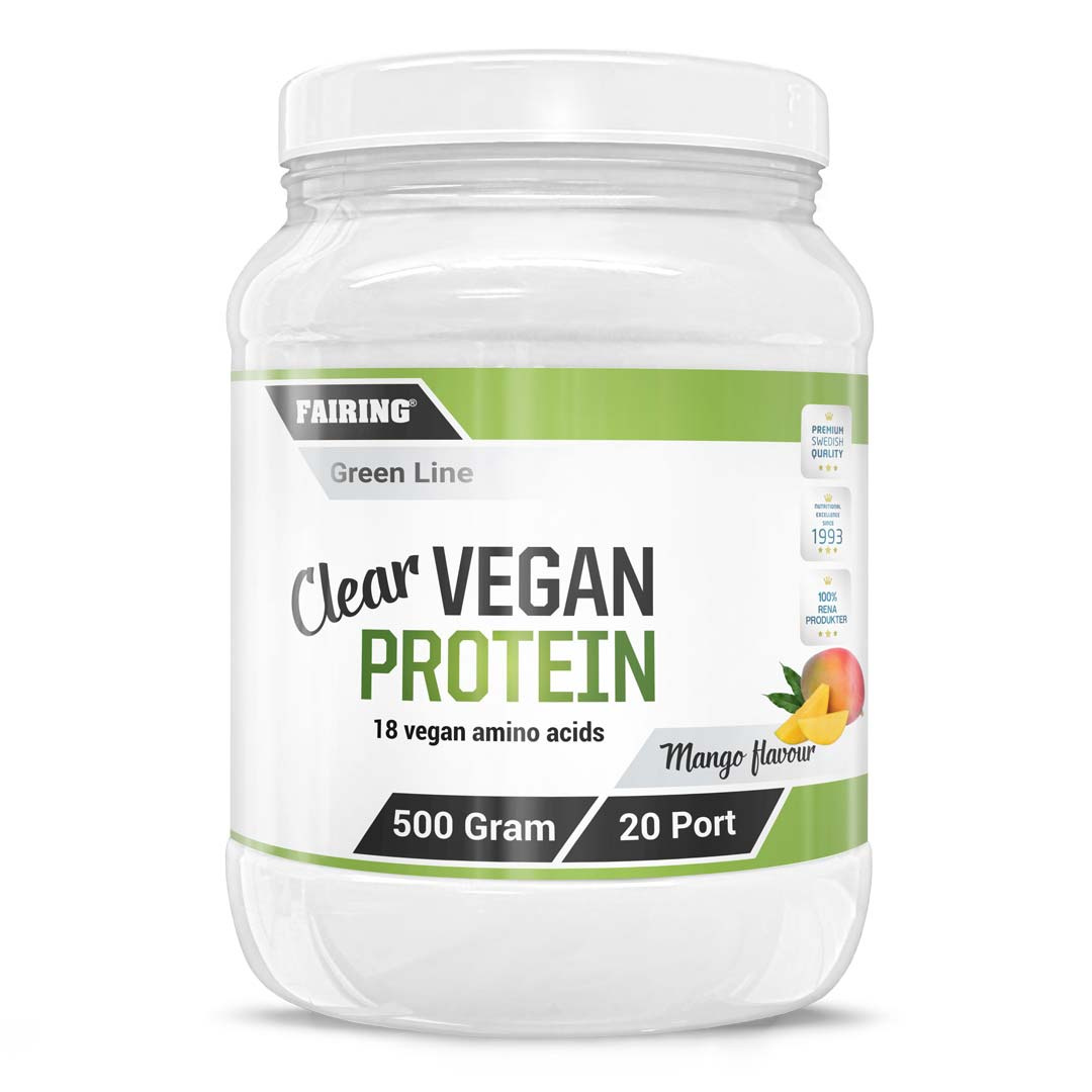 Fairing Clear Vegan Protein 500 g i gruppen Kosttillskott / Proteinpulver / Veganprotein hos Proteinbolaget (PB-25188)