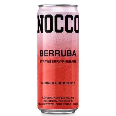 24 x NOCCO BCAA 330 ml Berruba 24 x NOCCO BCAA 330 ml Berruba