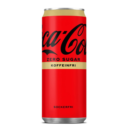 20 x Coca-Cola Zero 330 ml Koffeinfri