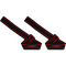 Ignited Premium Padded Lifting Straps Black/Red