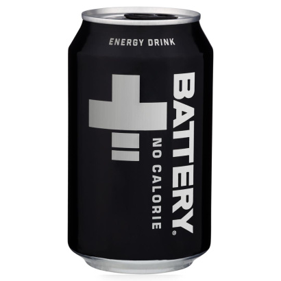 24 x Battery Energy Drink 330 ml NoCal 33B 24 x Battery Energy Drink 330 ml NoCal 33B