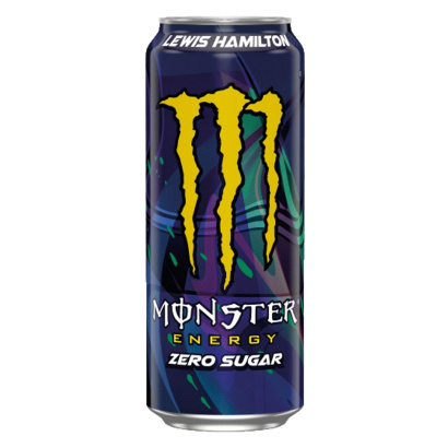 24 x Monster Energy 500 ml Lewis Hamilton (sockerfri)