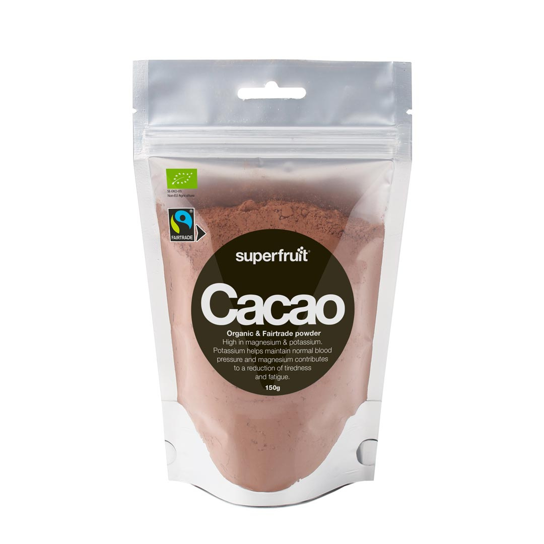Superfruit Kakaopulver EKO 150 g i gruppen Livsmedel / Bakning hos Proteinbolaget (PB-27832)