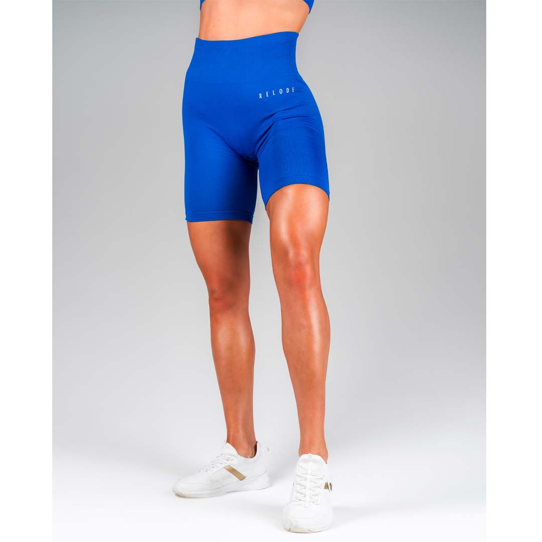 Relode Slipstream Biker Shorts Cobalt Blue i gruppen Träningskläder / Shorts hos Proteinbolaget (PB-278)