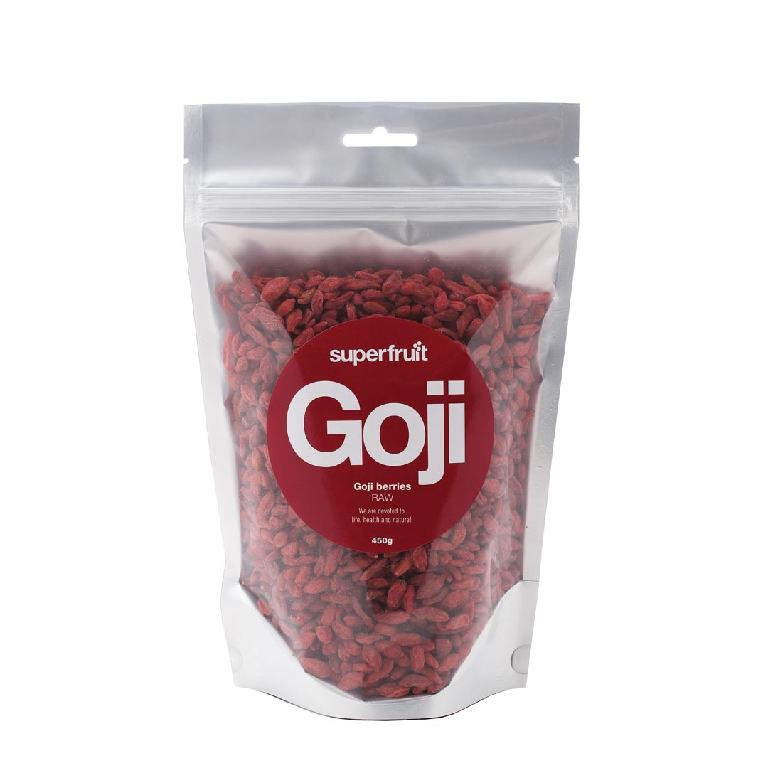 Superfruit Goji Berries 450 g i gruppen Hälsokost / Gojibär hos Proteinbolaget (PB-28011)
