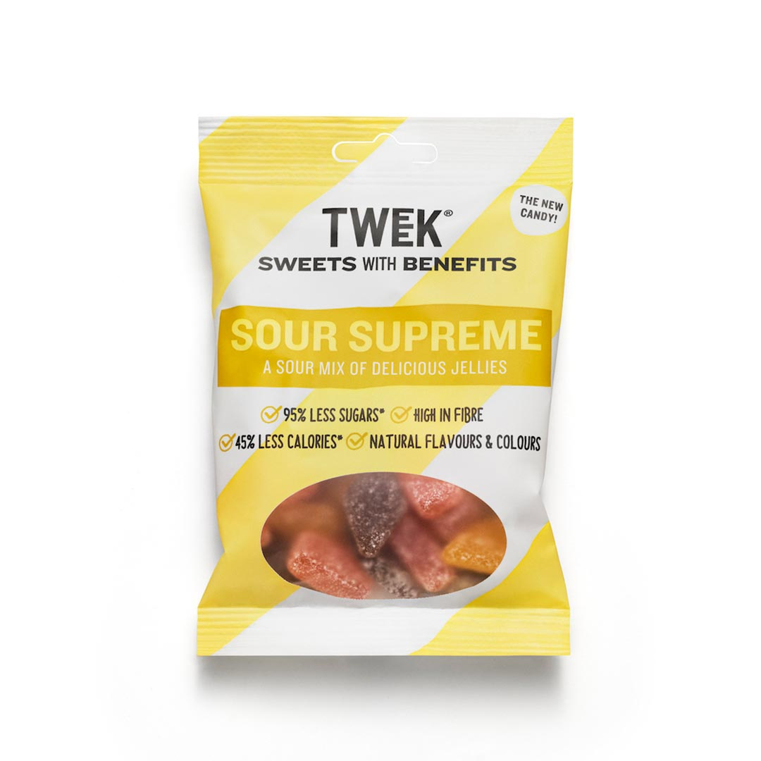 Tweek Sweets Sour Supreme 80 g i gruppen Livsmedel / Snacks & godis / Godis hos Proteinbolaget (PB-28012)