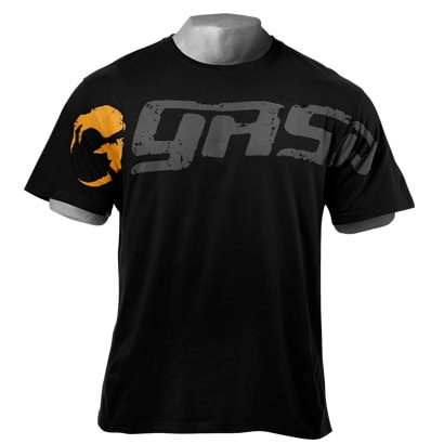 GASP Original Tee Black i gruppen Träningskläder / T-shirt hos Proteinbolaget (PB-2837)