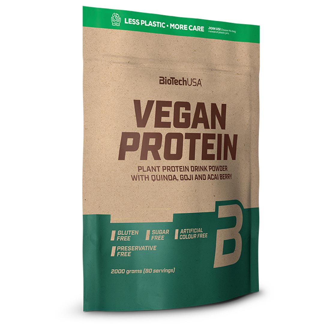 BioTechUSA Vegan Protein 2 kg i gruppen Kosttillskott / Proteinpulver / Veganprotein hos Proteinbolaget (PB-2866)