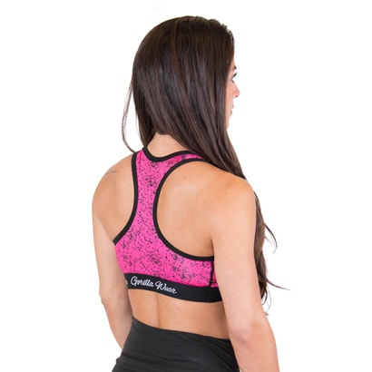 Gorilla Wear Hanna Sport Bra Black/Pink