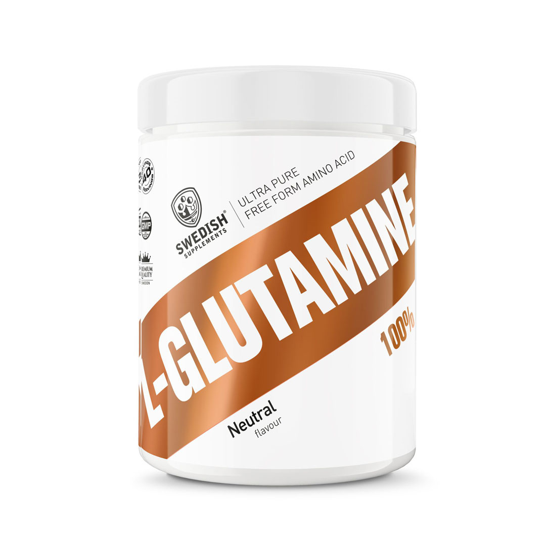 Swedish Supplements L-glutamine 100% 400 g i gruppen Kosttillskott / Aminosyror / L-Glutamin hos Proteinbolaget (PB-30982)