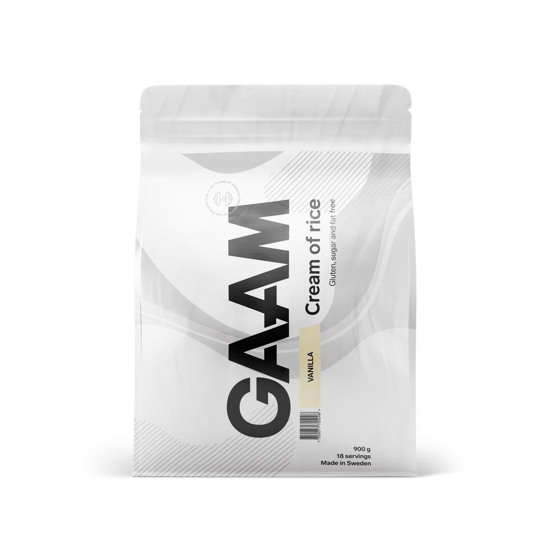 GAAM Cream of Rice 900 g i gruppen Livsmedel / Gröt & gryn hos Proteinbolaget (PB-321206)