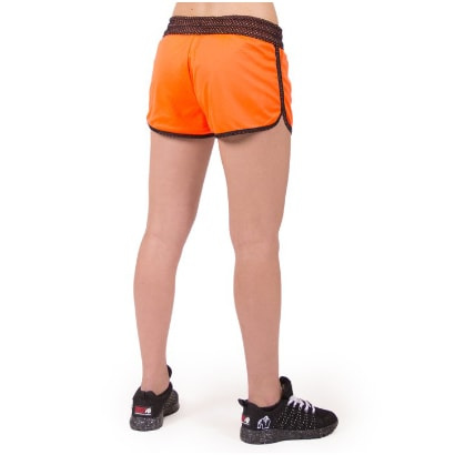 Gorilla Wear Madison Reversible Shorts Black/Neon Orange