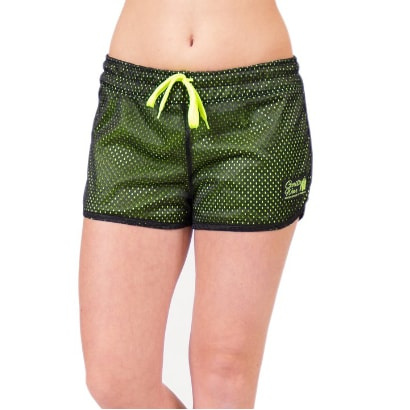 Gorilla Wear Madison Reversible Shorts Black/Neon Lime