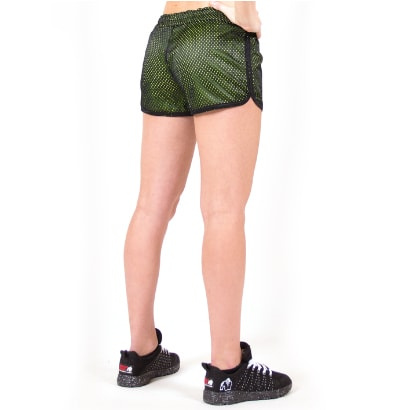 Gorilla Wear Madison Reversible Shorts Black/Neon Lime