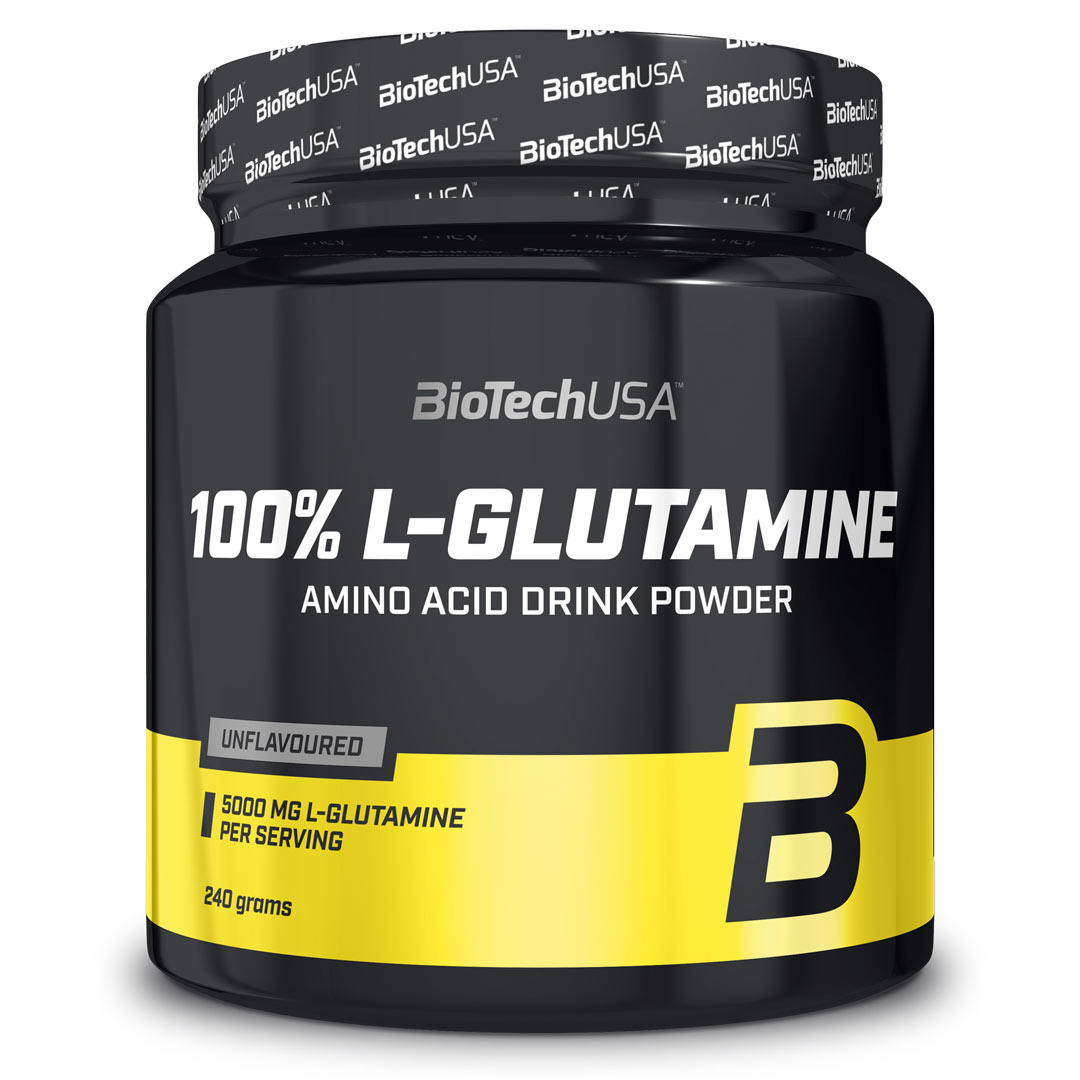 BioTechUSA 100% L-glutamine 240 g i gruppen Kosttillskott / Aminosyror / L-Glutamin hos Proteinbolaget (PB-3581)