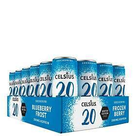 24 x Celsius 355 ml Blueberry Frost i gruppen Drycker / Energidryck hos Proteinbolaget (PB-370034)