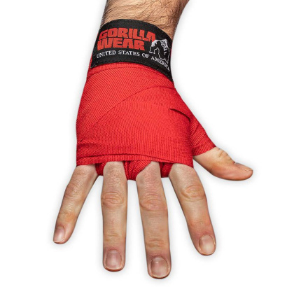 Gorilla Wear Boxing Hand Wraps Red Gorilla Wear Boxing Hand Wraps Red