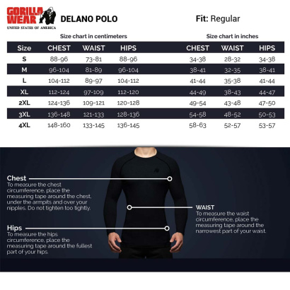 Gorilla Wear Delano Polo White