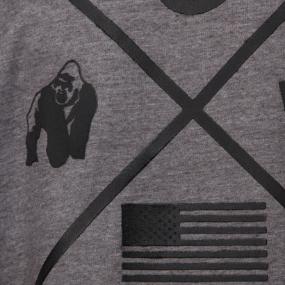 Gorilla Wear Sheldon Work Out Top Grey Gorilla Wear Sheldon Work Out Top Grey