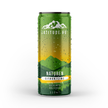 24 x Latitude 65 330 ml Naturen - Citron & Lime 24 x Latitude 65 330 ml Naturen - Citron & Lime
