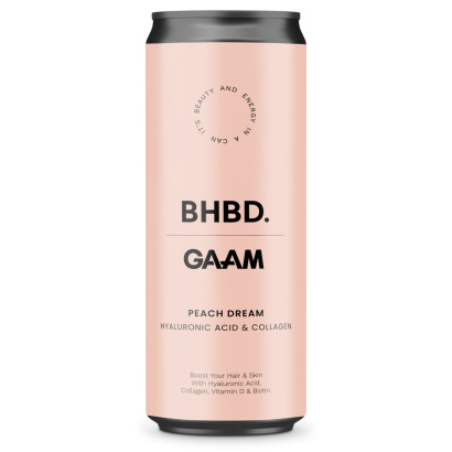 24 x GAAM X BHBD Collagen Energy Drink 330 ml Peach Dream 24 x GAAM X BHBD Collagen Energy Drink 330 ml Peach Dream
