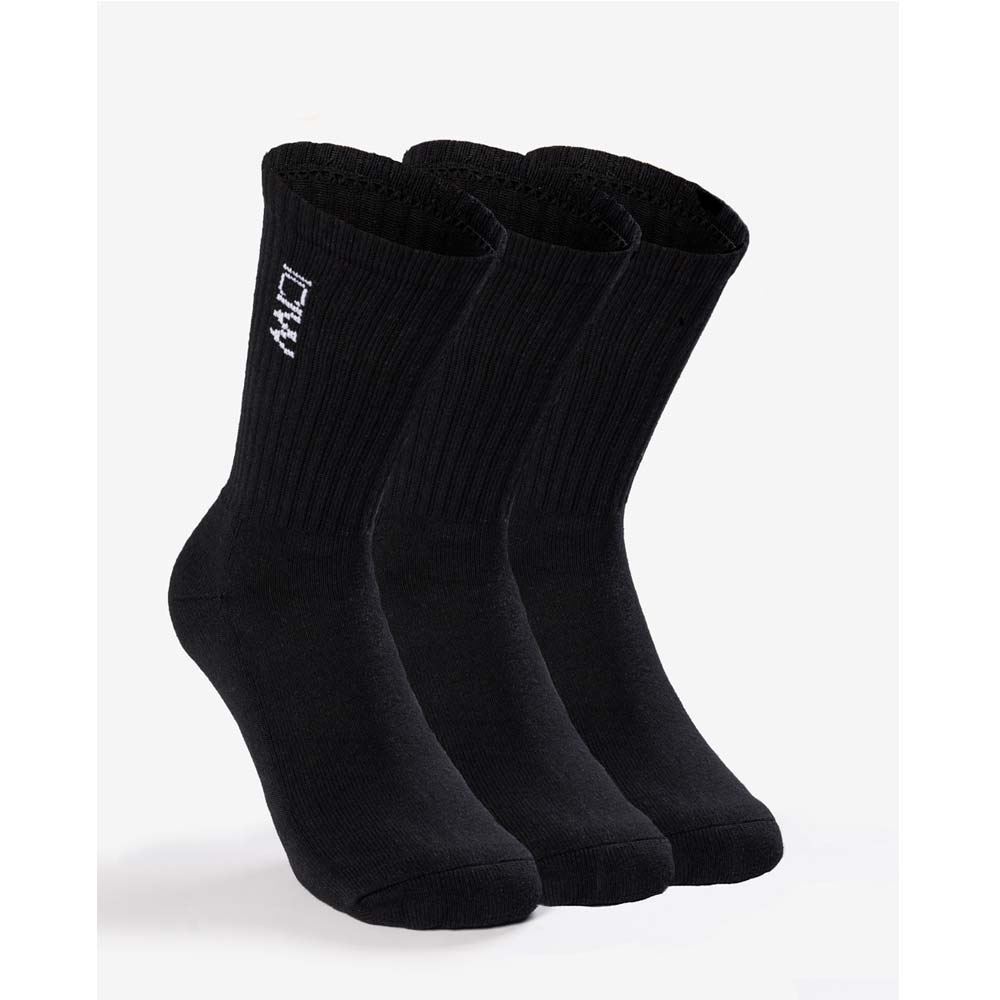 ICANIWILL Training Socks 3-pack Black i gruppen Träningskläder / Strumpor hos Proteinbolaget (PB-4399)