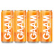 4 x GAAM Energy 330 ml Orange 4 x GAAM Energy 330 ml Orange