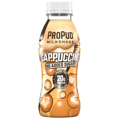 8 x NJIE ProPud Protein Milkshake 330 ml Cappuccino