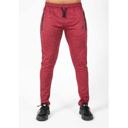 Gorilla Wear Wenden Track Pants Burgundy Red