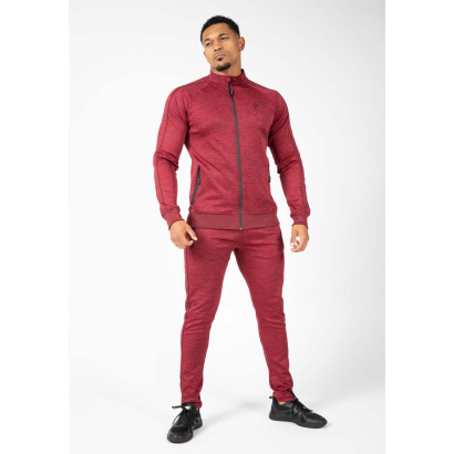 Gorilla Wear Wenden Track Pants Burgundy Red