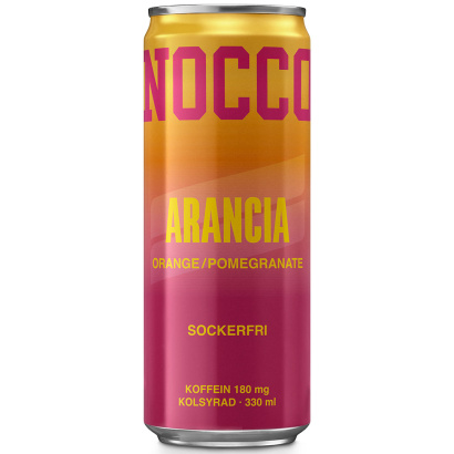 24 x NOCCO BCAA 330 ml Arancia