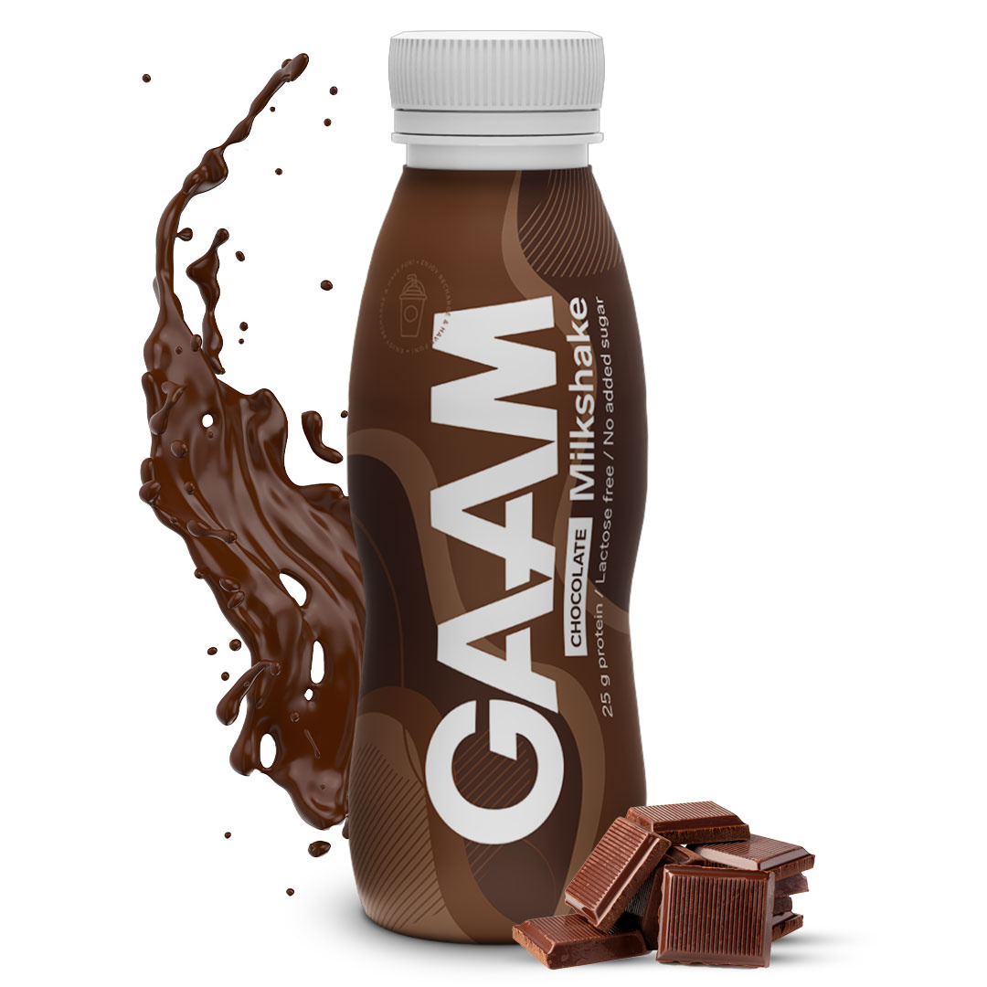 GAAM Milkshake 330 ml i gruppen Drycker / Proteindryck hos Proteinbolaget (PB-49726)