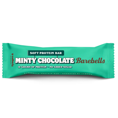 12 x Barebells Soft Bar 55 g Minty Chocolate