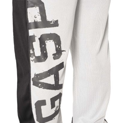 GASP No 1 Mesh Pant White Grey