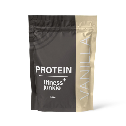 2 x fitnessjunkie Protein 900 g Vassleprotein