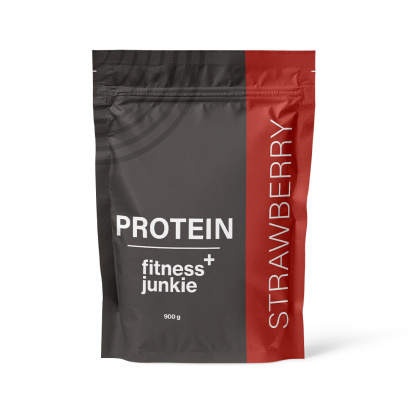 2 x fitnessjunkie Protein 900 g Vassleprotein