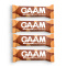 4 x GAAM Protein bar 45 g Caramel & Peanut
