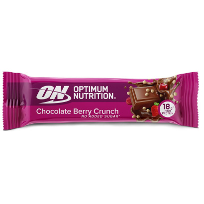 12 x Optimum Nutrition Chocolate Protein Bar 55-59 g