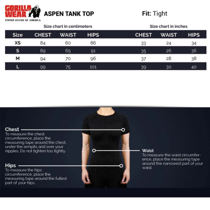 Gorilla Wear Aspen Tank Top Dark Grey